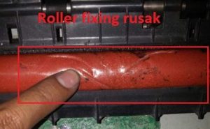 Roller Fixing Rusak