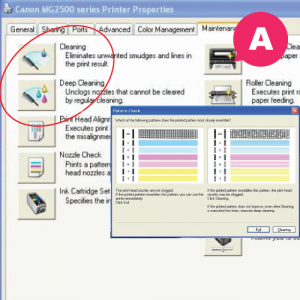 Pengecekan Nozzle